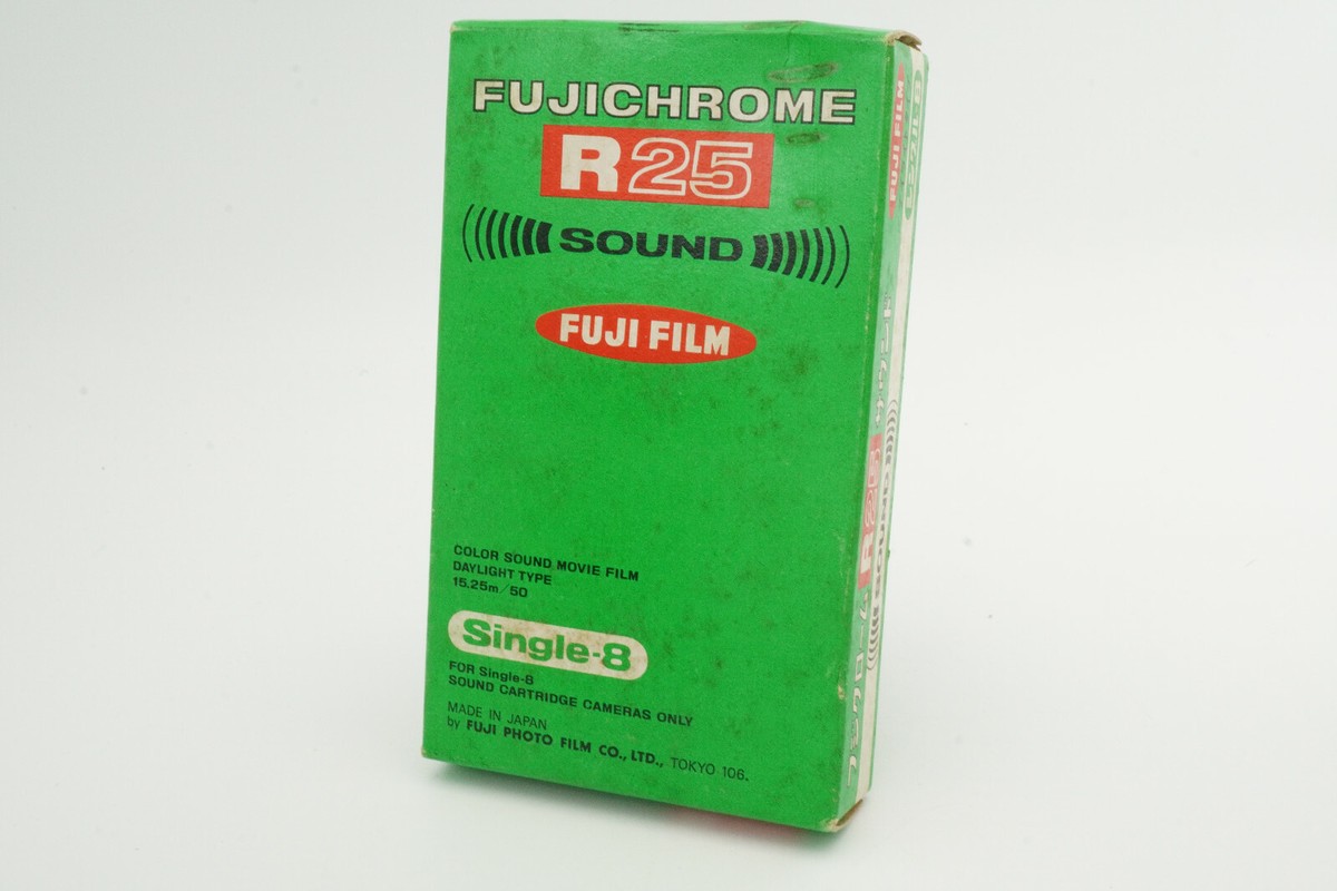 Fujichrome R25 Fuji Single Film Fujica Single-8 P1 Movie Camera De