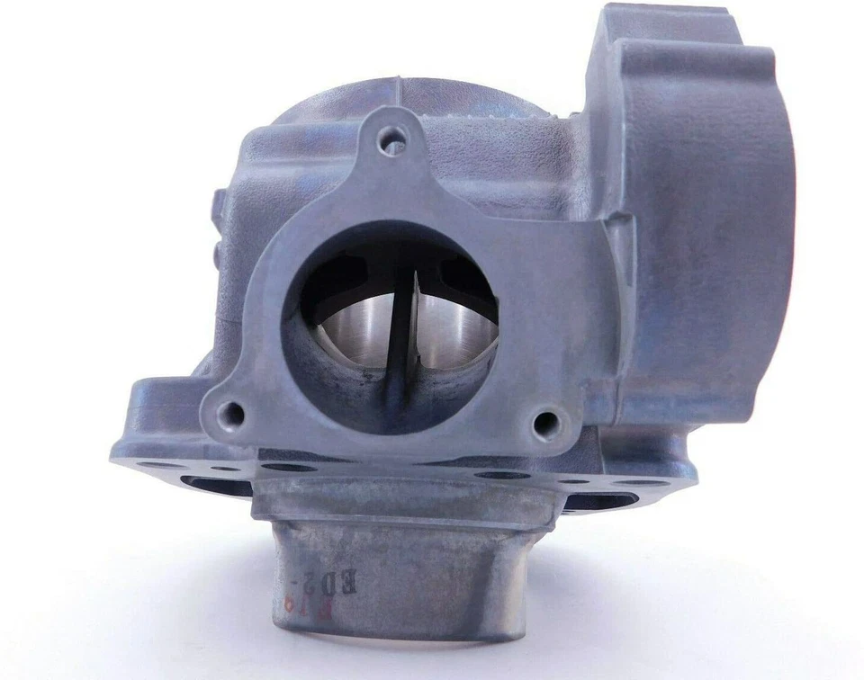 CILINDRO HONDA OEM 2002 CR250R CON VÁLVULA DE ESCAPE INSTALADA BARRIL JARRA ORIGINAL Foto 2 de 4