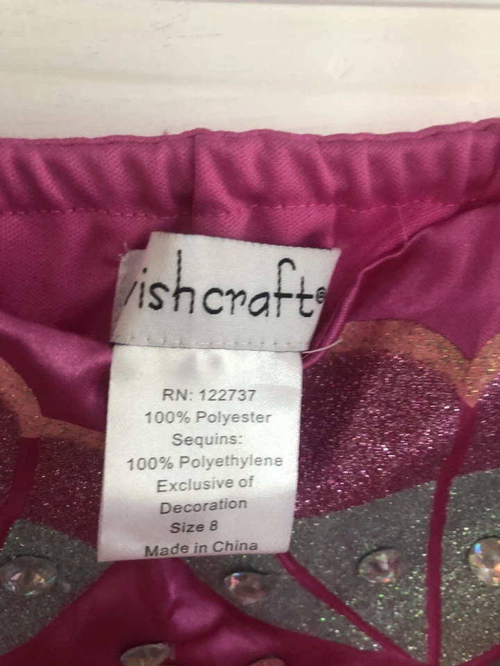 Disfraz de sirena persiguiendo luciérnagas de Halloween para niñas talla 8 Foto 3 de 4