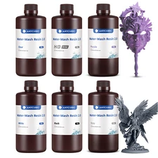 ANYCUBIC Water Washable Resin 2 Low Shrinkage Photopolymer 3D Printer Consumable
