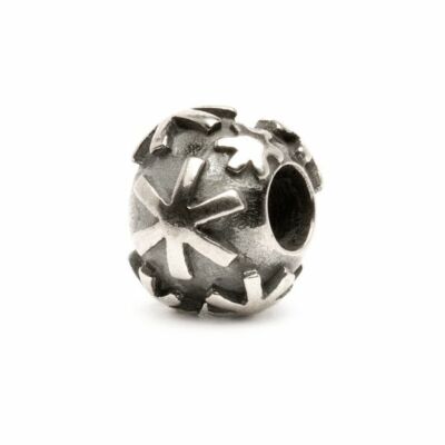 New Trollbead - Snow Bead (Retired)