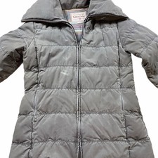 Marlboro Classics Women's Gray Long Sleeve Full Zipper Puffer Jacket Size L