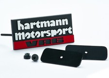 Hartmann Motorsport VR6 Emblem Golf Passat Corrado Vento MK1 MK2 MK3 Front NEU