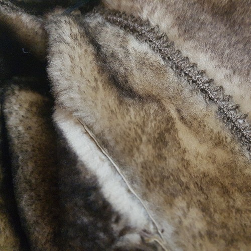 Gina Bacconi Original Shearling Coat Fur Sz. XL 23312.XL.2 Made in Italy - Picture 10 of 12