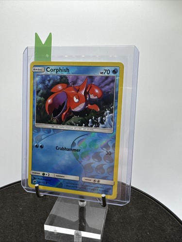 Pokemon TCG card Corphish 24/111 Reverse Holo Common Crimson Invasion NM - Picture 9 of 9