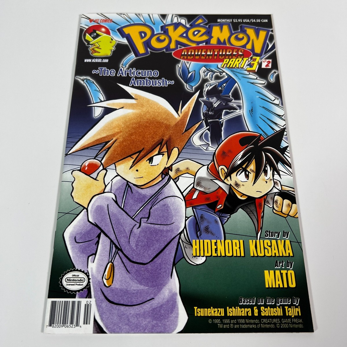 Pokemon Adventures Part 3 #2 The Articuno Ambush Hidenori