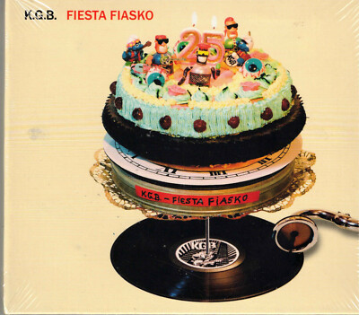 Fiesta Fiasko by K.G.B. (CD+DVD, 2005 ZYX) German Hard Punk Rock/Sealed/Bonus