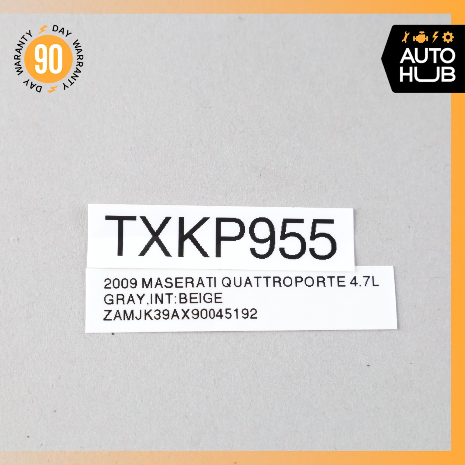 03-13 Maserati Quattroporte M139 Front Left Side Door Panel Trim Panel OEM 50k