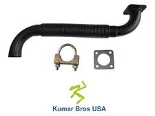 New Kumar Bros Exhaust Muffler Pipe W/Gasket & Clamp FITS Bobcat 743