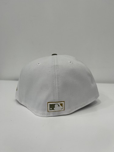 California Angels New Era Forest Green Pack Side Patch Fitted Cap Hat 7 1/2 - Picture 3 of 4