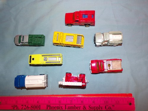 HOT WHEELS & MATCHBOX LOT OF 8 FIRE EATER TRUCK RESCUE TRUCKS JET FUEL & MORE*** - Picture 4 of 4