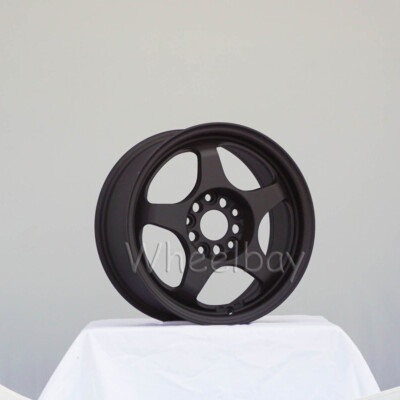 4 PCS  ROTA FLOW FORMED FF SLIPSTREAM 15X7 5X114.3 40 SB  11.5 LBS  .