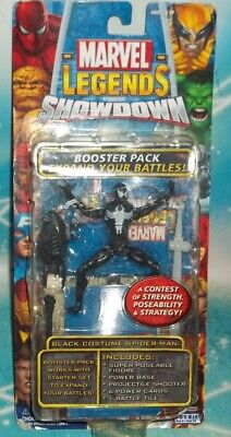 MARVEL LEGENDS SHOWDOWN figure BLACK SPIDERMAN spider-man booster pack 2006 NEW