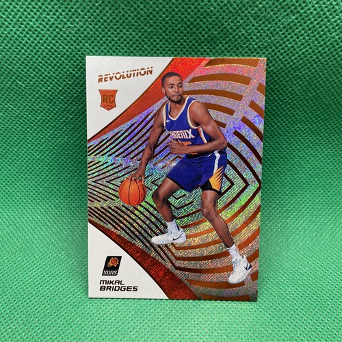 2018 19 PANINI REVOLUTION BASKETBALL MIKAL BRIDGES ROOKIE CARD 141 C 