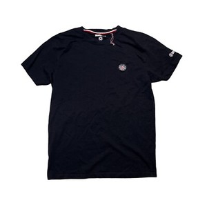 Maglietta Raglan a contrasto da uomo Charcoal/Nero 5XL