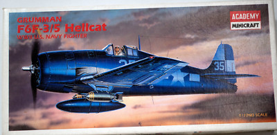 Grumman F6F-3/5 Hellcat, 1/72 Scale