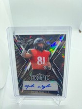 2023 LEAF EXOTIC JOSH WHYLE AUTO ROOKIE #BA-JW1 TITANS /8 Titans RC SP