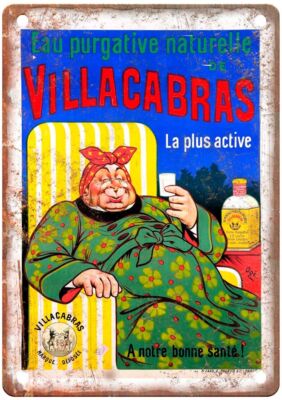 La plus active Vintage Liquor Poster Retro Look Reproduction Metal Sign E1181