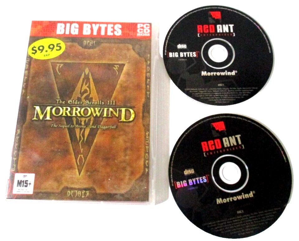 The Elder Scrolls III Morrowind PC CD ROM Windows Game M15+ 2002 Bethesda Tested - Image 2 of 4