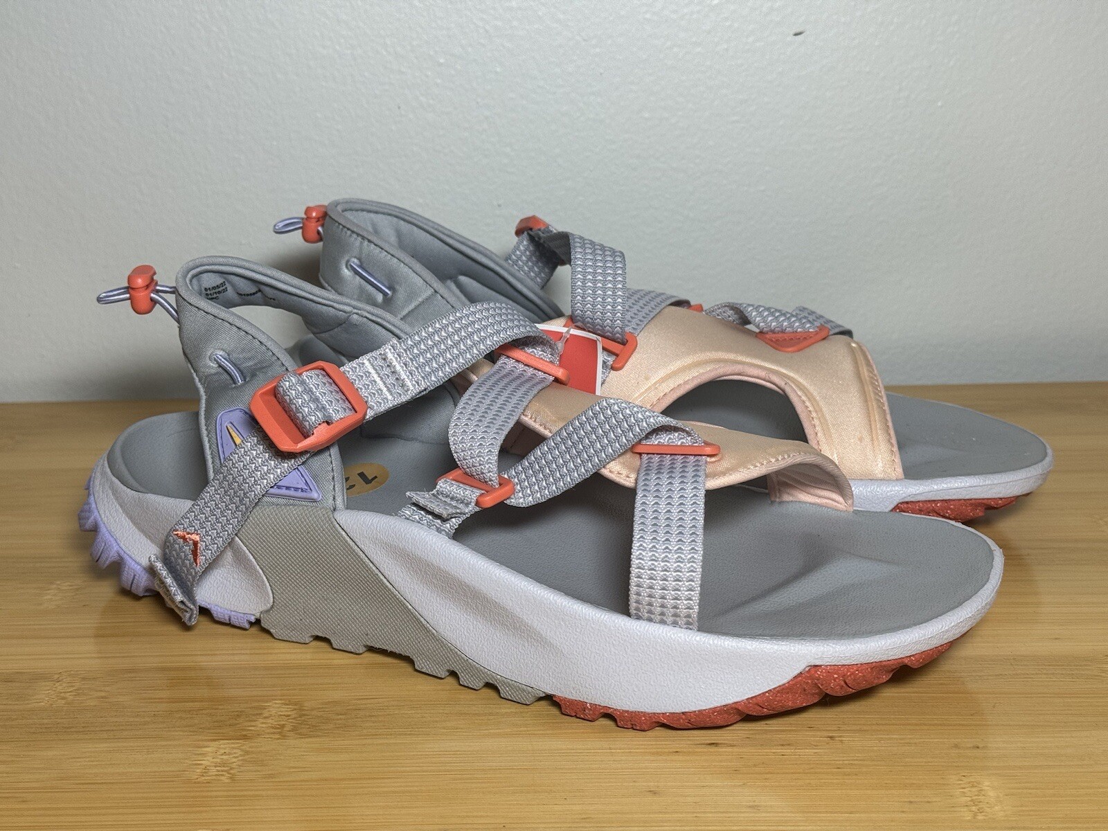 Nike Oneonta DJ6602-003 Women's Sandals in Melon Tint Arctic Orange Size 12