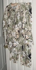 Women's 2pc Capacity Sz Large Sport Desert Diva Jacket Shirt & Capri Set NWT $72