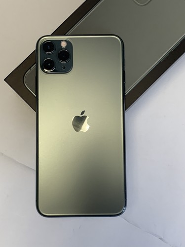 Apple iPhone 11 Pro Max 256GB A2161 Midnight Green Unlocked CDMA GSM Smartphone - Afbeelding 14 van 15