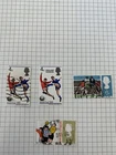 GB 1966 Commemorative Stamps~World Cup~ 3 X Fine Used Set + 1 Unused
