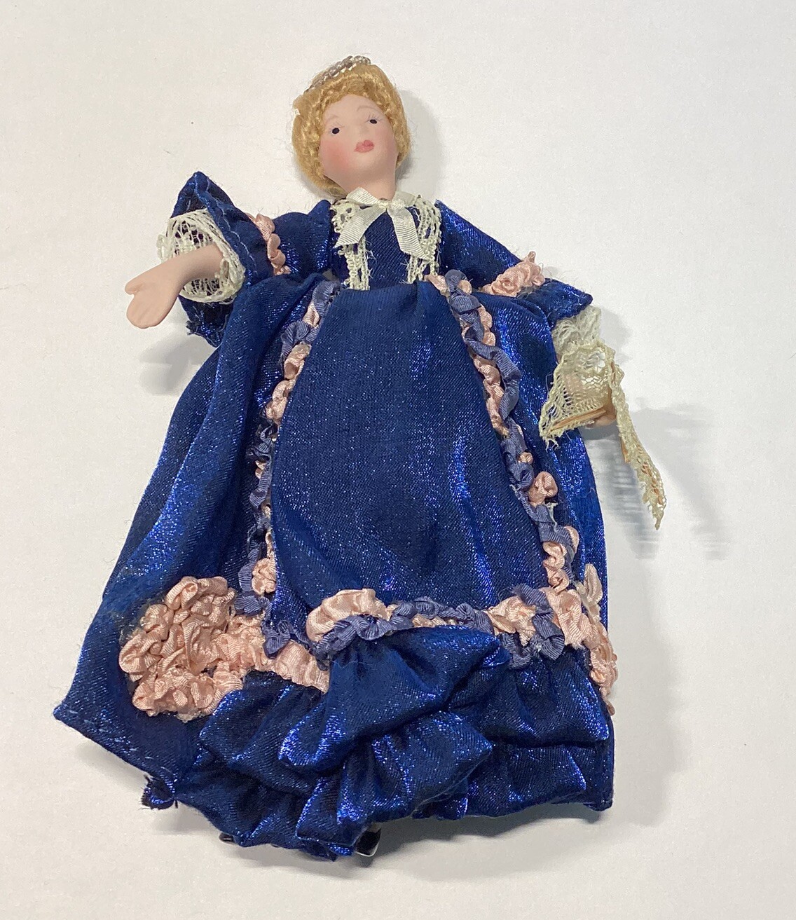 Antique Victorian Trading Co Porcelain Doll for Miniature Do