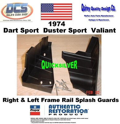 1974 Dart Duster Valiant Front Frame Rail K Frame Shields 3642974 5 MoPar USA