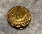 B of RT Brotherhood Railroad Trainmen Lapel Pin 10 Year Membership 1/20 GF — photo 1