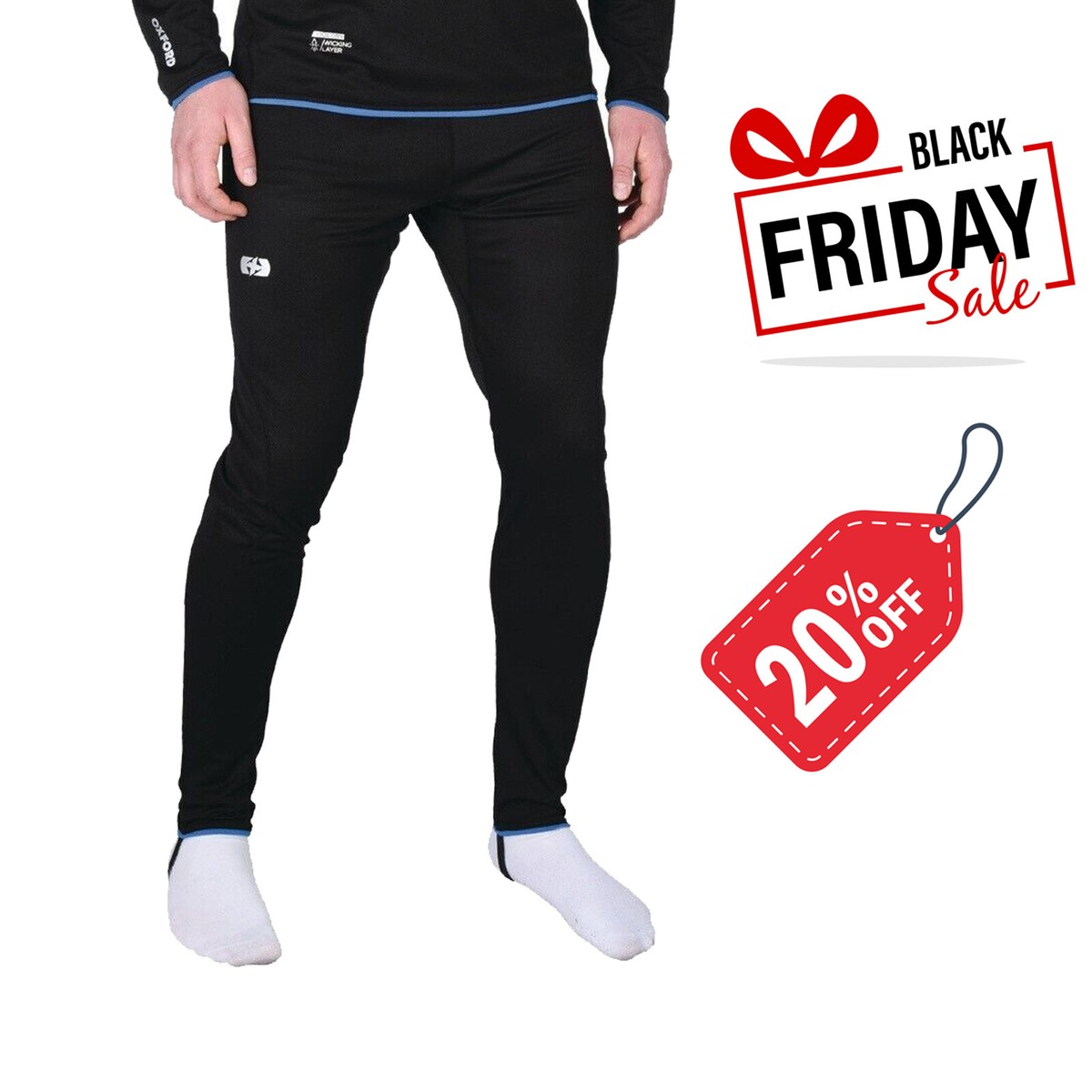 Oxford Cool Dry Thermal Motorcycle Base Layer Motorbike Under