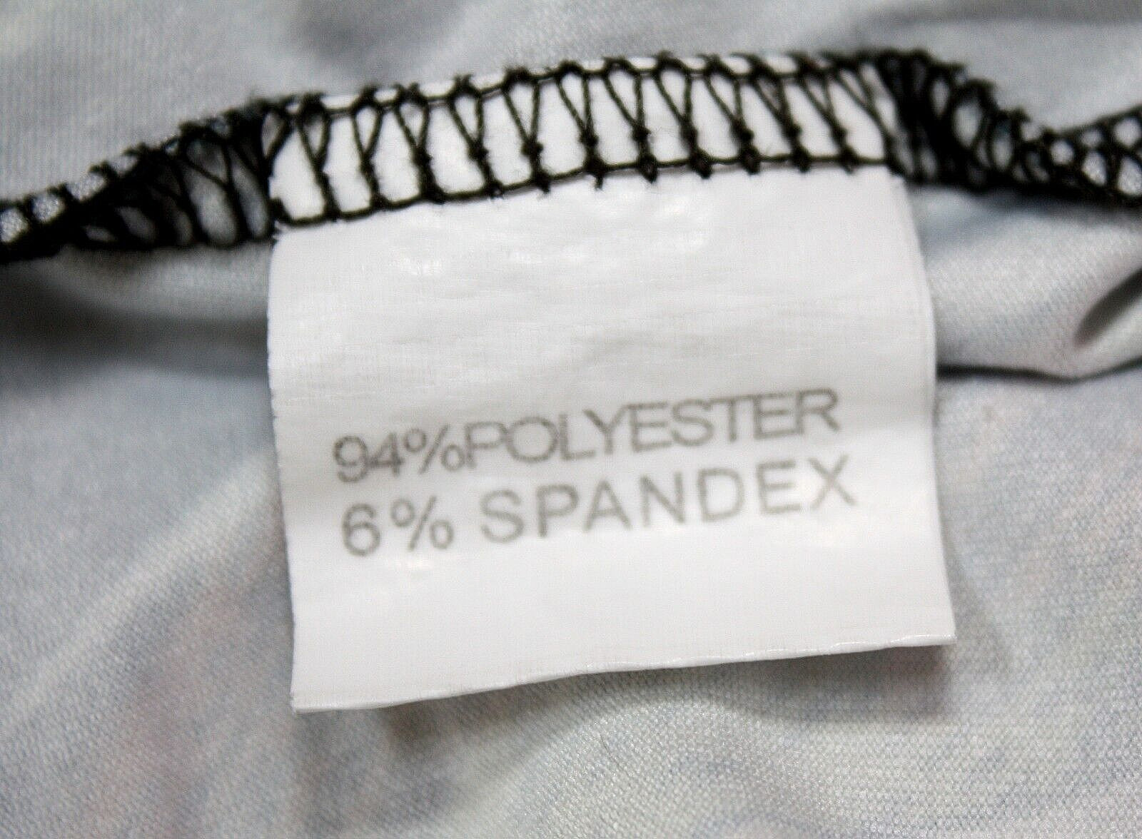 OUGES Casual BOHO Dress SS White Green Tropical L… - image 8