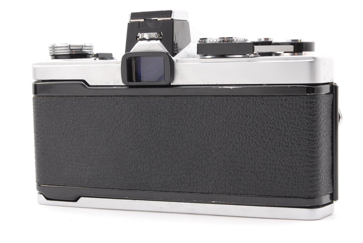 Near MINT] Olympus OM-1 Silver 35mm SLR Film Camera From JAPAN