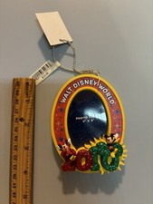 Walt Disney World 2010 2 x 3 inch Photo Frame Mickey Mouse Minnie Mouse