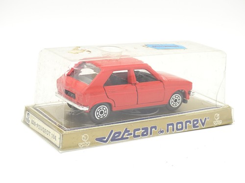 Norev Jet Car 1/43 - Peugeot 104 Berlina Roja 1972 826 - Imagen 2 de 2