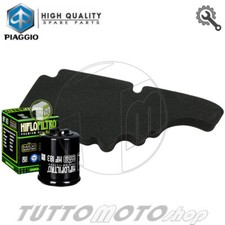 Filtro Aria + Olio PIAGGIO Vespa 125-150 LX 2005 2006 2007 2008 2009 Kit Filtri