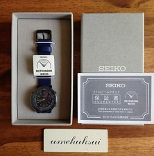 SEIKO Metronome Watch Standard Line Color Navy SMW004A Wristwatch New Japan