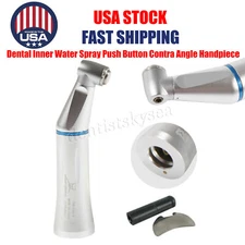 NSK Style Dental Contra Angle / 4H Air Motor Low Speed Handpiece Inner Spray KY