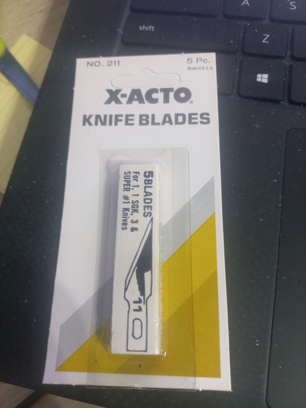 X ACTO KNIFE BLADES NO 11