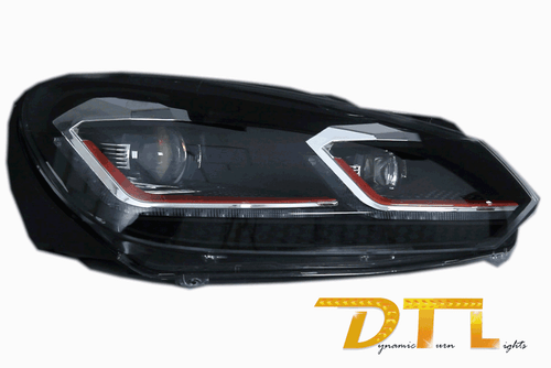LED Scheinwerfer für VW Golf 6 VI 08-13 Facelift G7.5 GTI Dynamic Sequentiell LHD - Bild 12 von 12