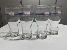 Samual Sam Adams Boston Lager Vintage Beer Glasses Set Of 4, 16 oz