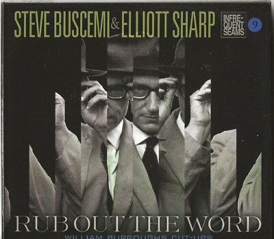 WILLIAM S. BURROUGHS ''RUB OUT THE WORD''  CUT-UPS CD 
