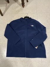 The North Face Apex Bionic 3 Softshell Jacket Navy New W/Tags Men  s Sz 2X