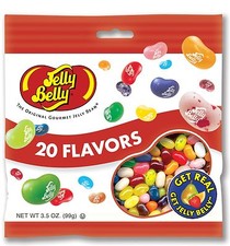 20 FLAVOR MIX Jelly Belly Candy 6 3.5oz BAGS Jelly Beans - FRESH TASTY