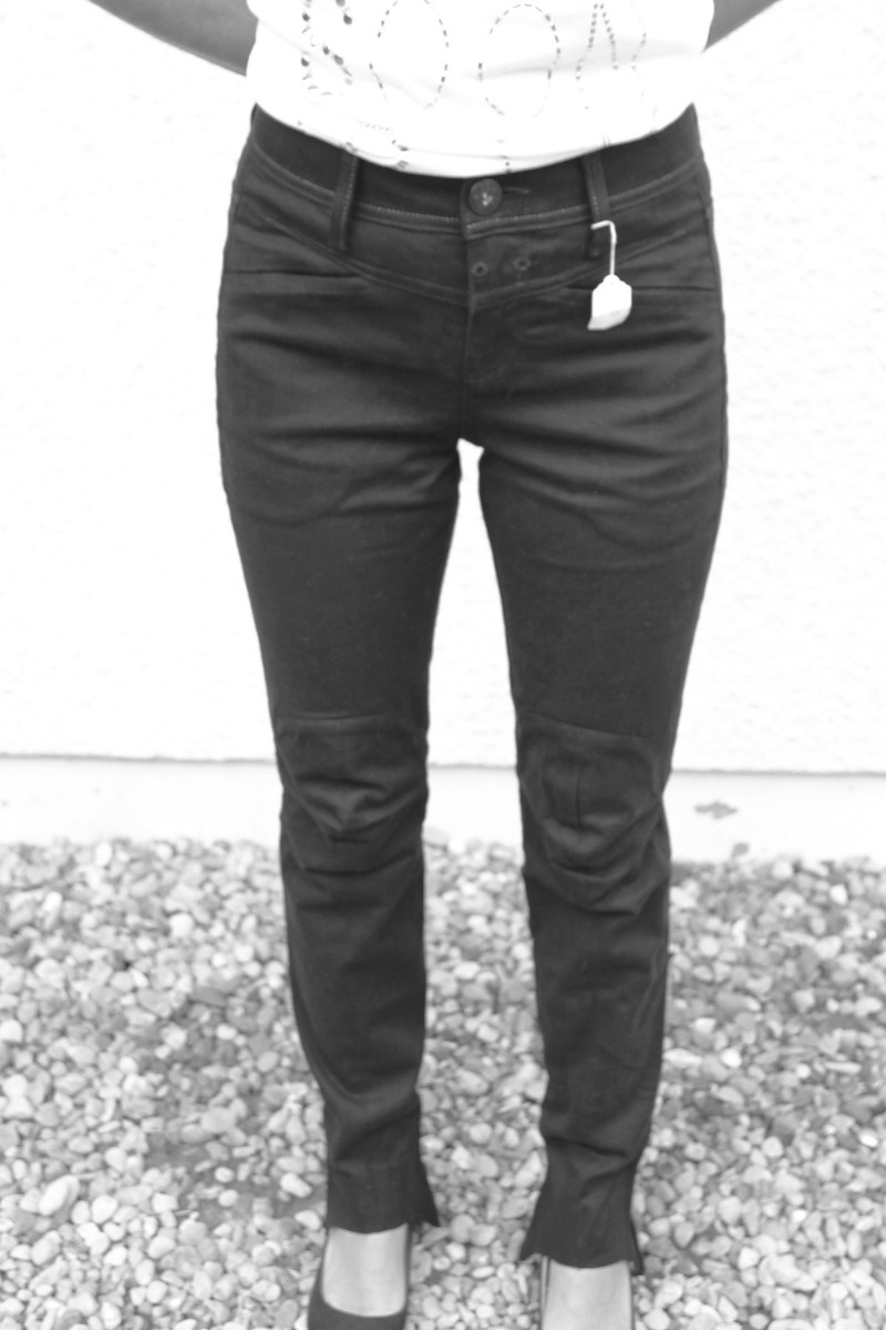 Jeans Ciré Cuir Marithé François Girbaud Taille 32 (42) - Slim, Gris, Neuf Avec étiquettes