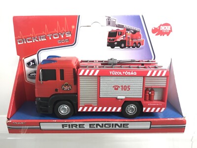 Fire Rescue toy ladder engine truck Hungarian Hungary  Tuzoltosag fire brigade 
