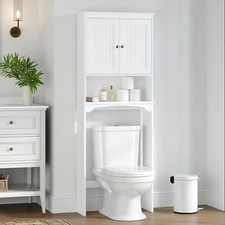 Over the toilet storage cabinet space saving organizer for bathroom Elegant offe