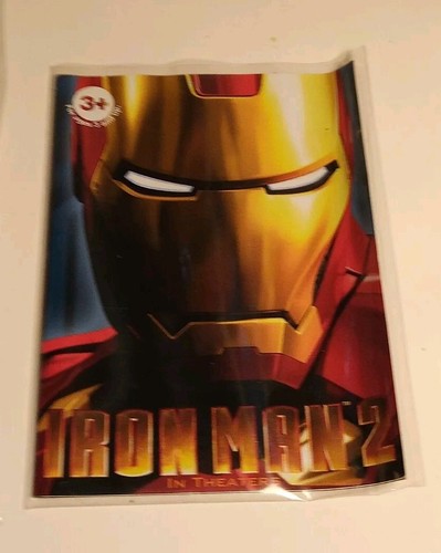 Marvel's Iron Man 2 Burger King Kinder Mahlzeit Spielzeug mit abnehmbaren Teilen Neu im Karton - Bild 6 von 7