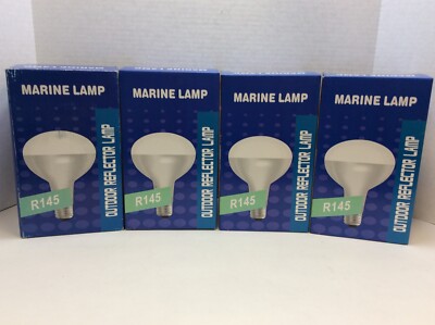 Lamp Light Bulb BHF 500W 220V, Marine Lamp, E40 Base, Clear, LOT OF 4