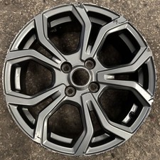 * 17"  GENUINE FORD FIESTA  ALLOY WHEEL rim h1bj-1007-d1a 7j et47.5 4x108